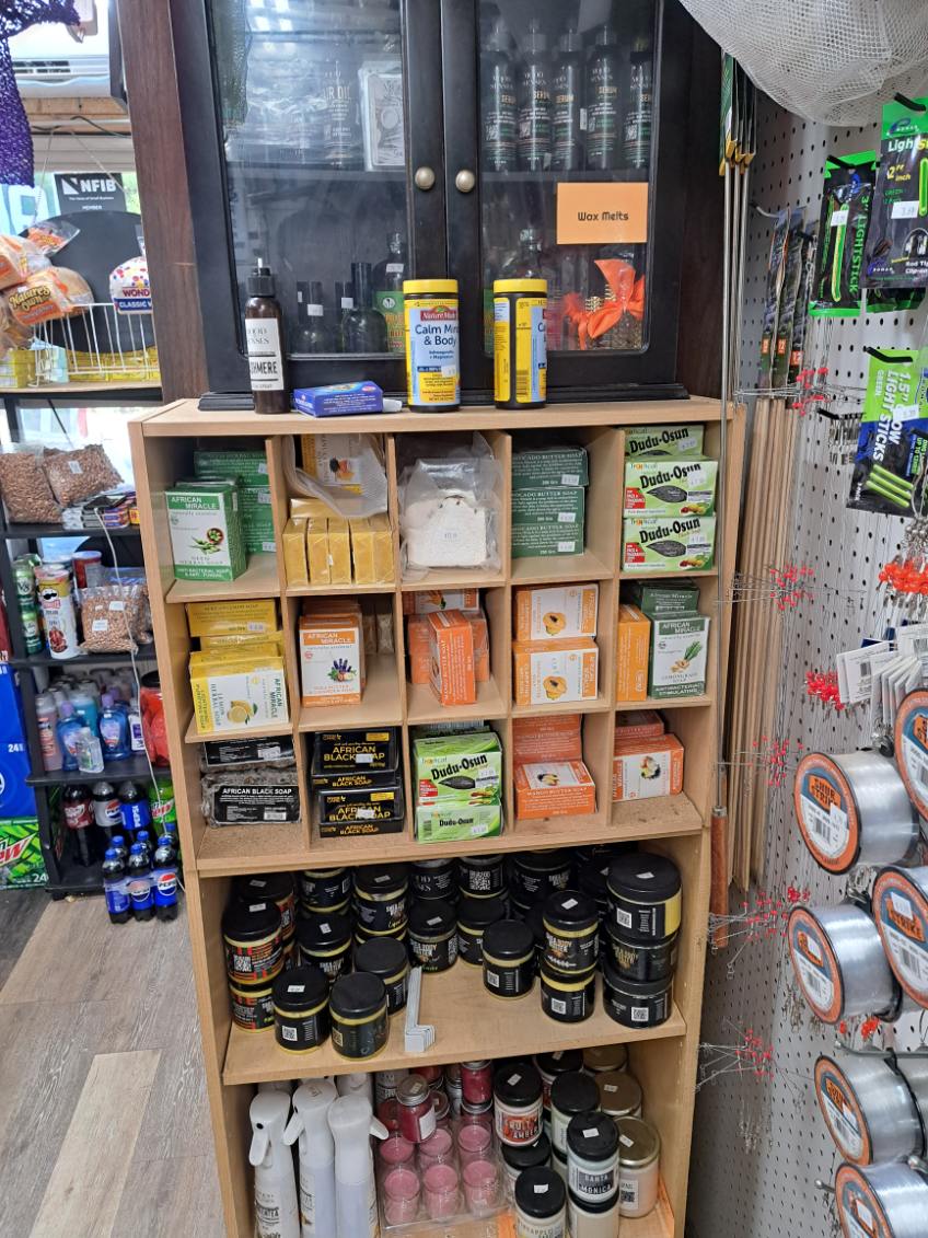 Inside Nate's Bait & Market